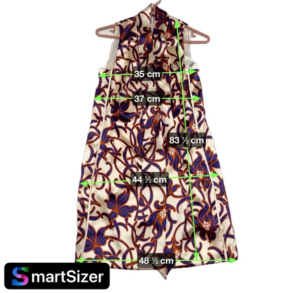 Me + Em Occasion Graphic Tulip Halterneck Mini Dress - Picture 7 of 13